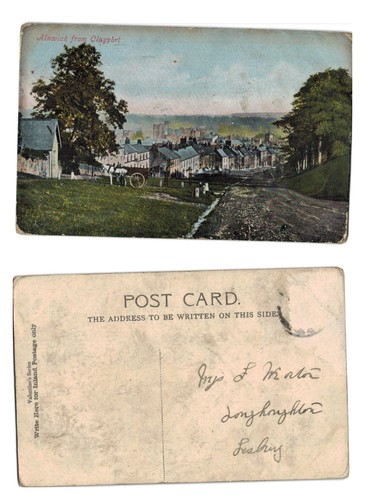 Vintage postcard alnwick - vintage,
