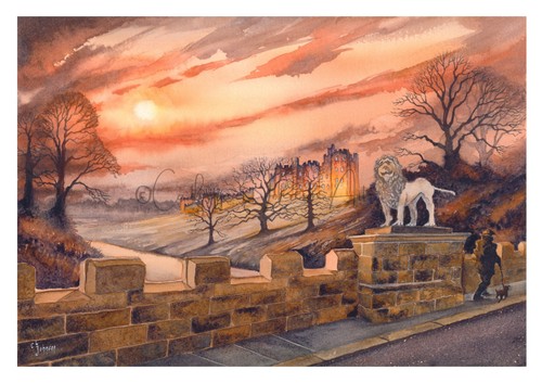 Lion bridge alnwick - bridge,