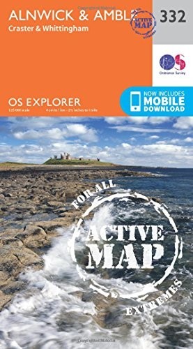 Alnwick amble map - alnwick,