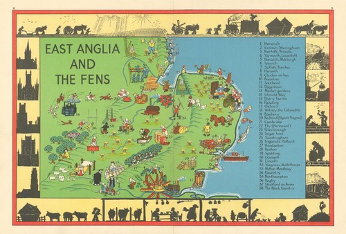 East anglia and the - east,