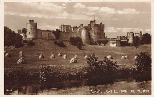 Rppc alnwick castle - alnwick, the