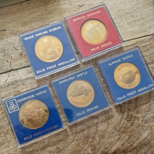 Solid bronze medallions - solid,