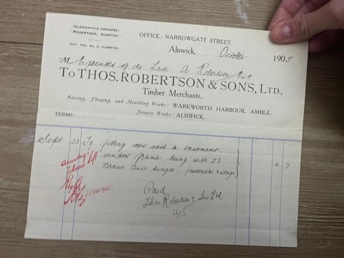 Thomas robertson timber - thomas,