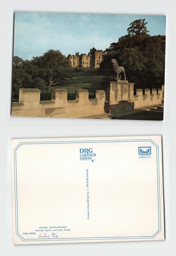 Postcard alnwick castle and - -,