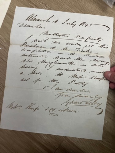 Alnwick july 1845 - alnwick,