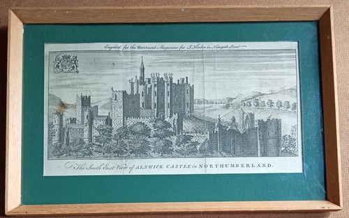 Antique engraving alnwick - antique,