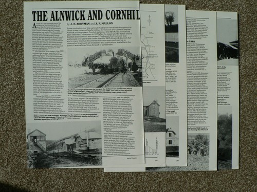 The alnwick and cornhill - the,