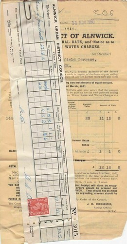 Urban district alnwick 1951 - of,