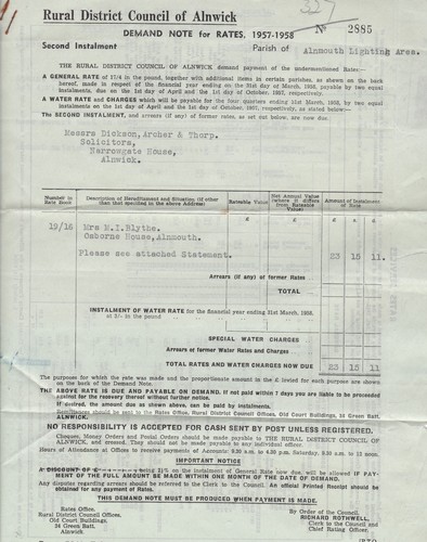 Rural dist council - council, of