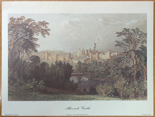 Alnwick castle colour - alnwick, castle,