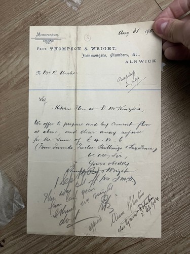 Thompson and wright - and,