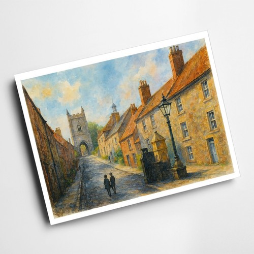 Print alnwick pottergate - print,