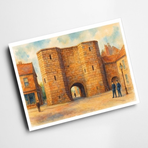 Print hotspur tower - a4,