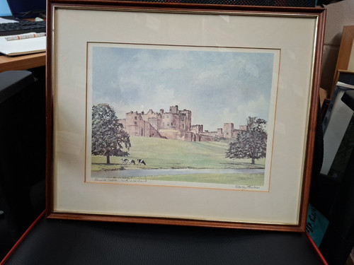 Alnwick castle signed - alnwick,