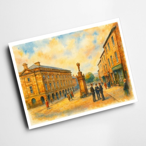 Print bondgate hall st - bondgate,, hall/st