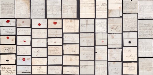 Pre stamp postal - postal, history